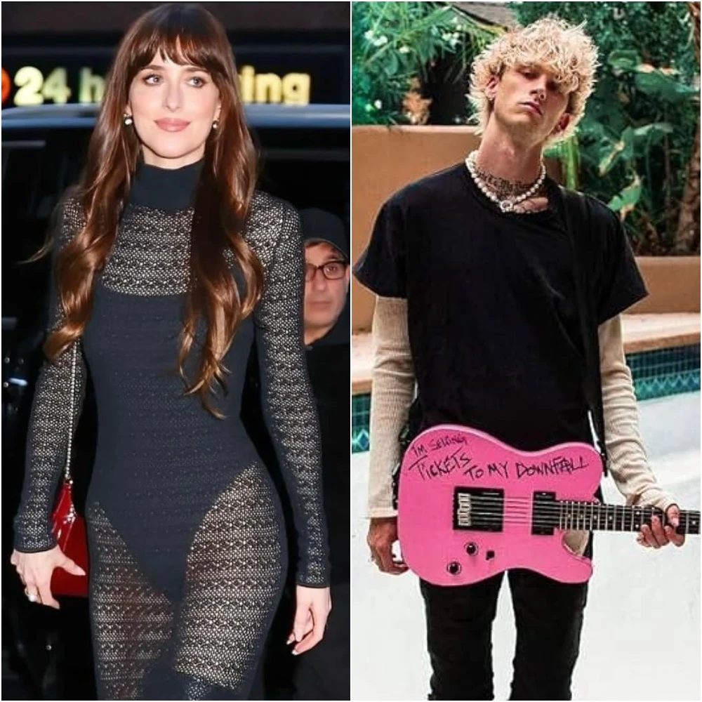 💘 Похоже, у Дакоты Джонсон и Machine Gun Kelly всё серьезно!