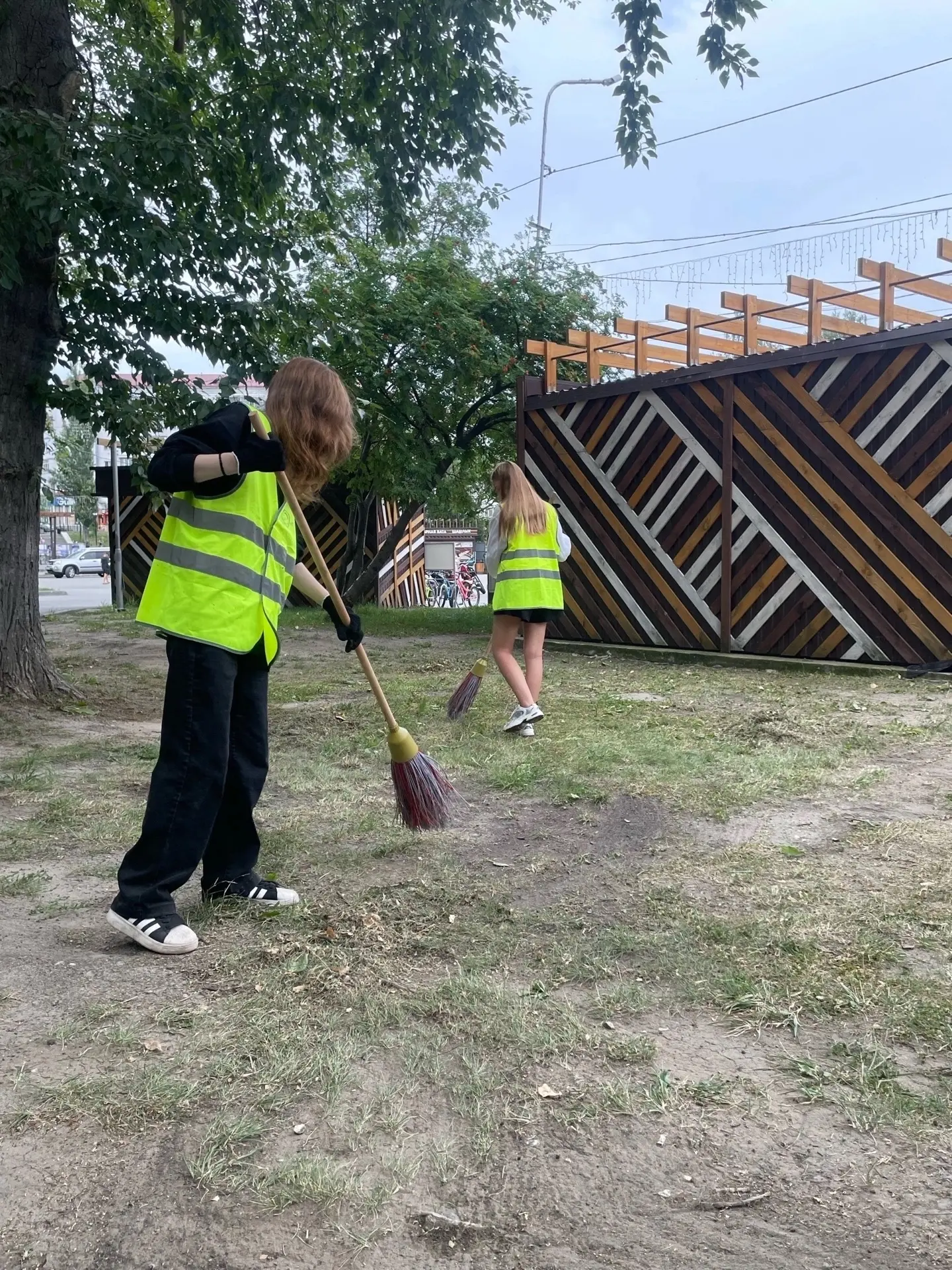 Трудовой отряд «Росток» на субботнике! 💪
