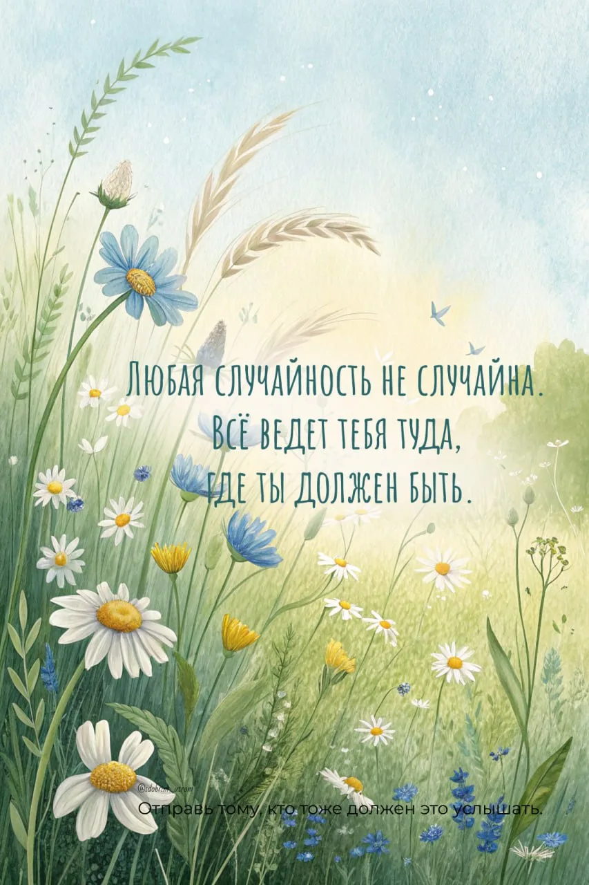 Не теряй нас, жми подписаться👇
ВОЛШЕБНЫЕ ОТКРЫТКИ И ПОЗДРАВЛЕНИЯ