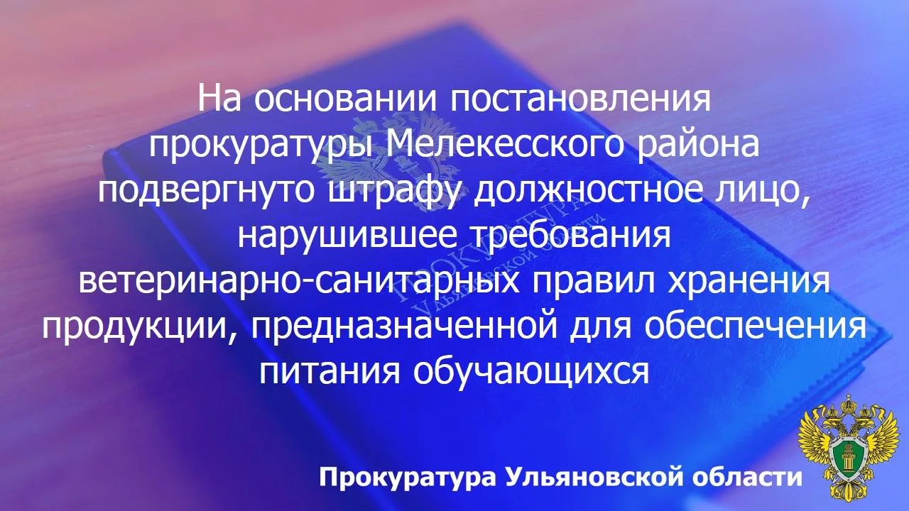 ❗ По результатам рассмотрения возбужденного прокурором Мелекесского района Ульяновской ...