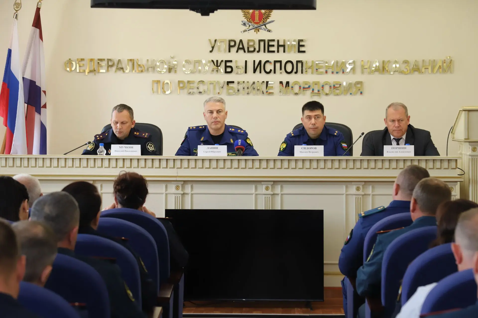 В конференц-зале регионального УФСИН прокурор Республики Мордовия Сергей Лапин представ...