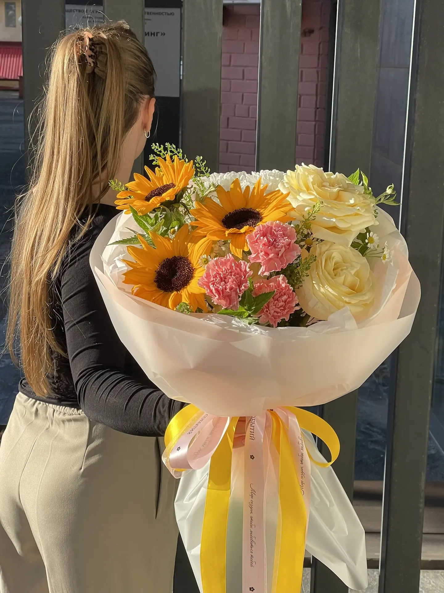 Пышный сборный букет 💐