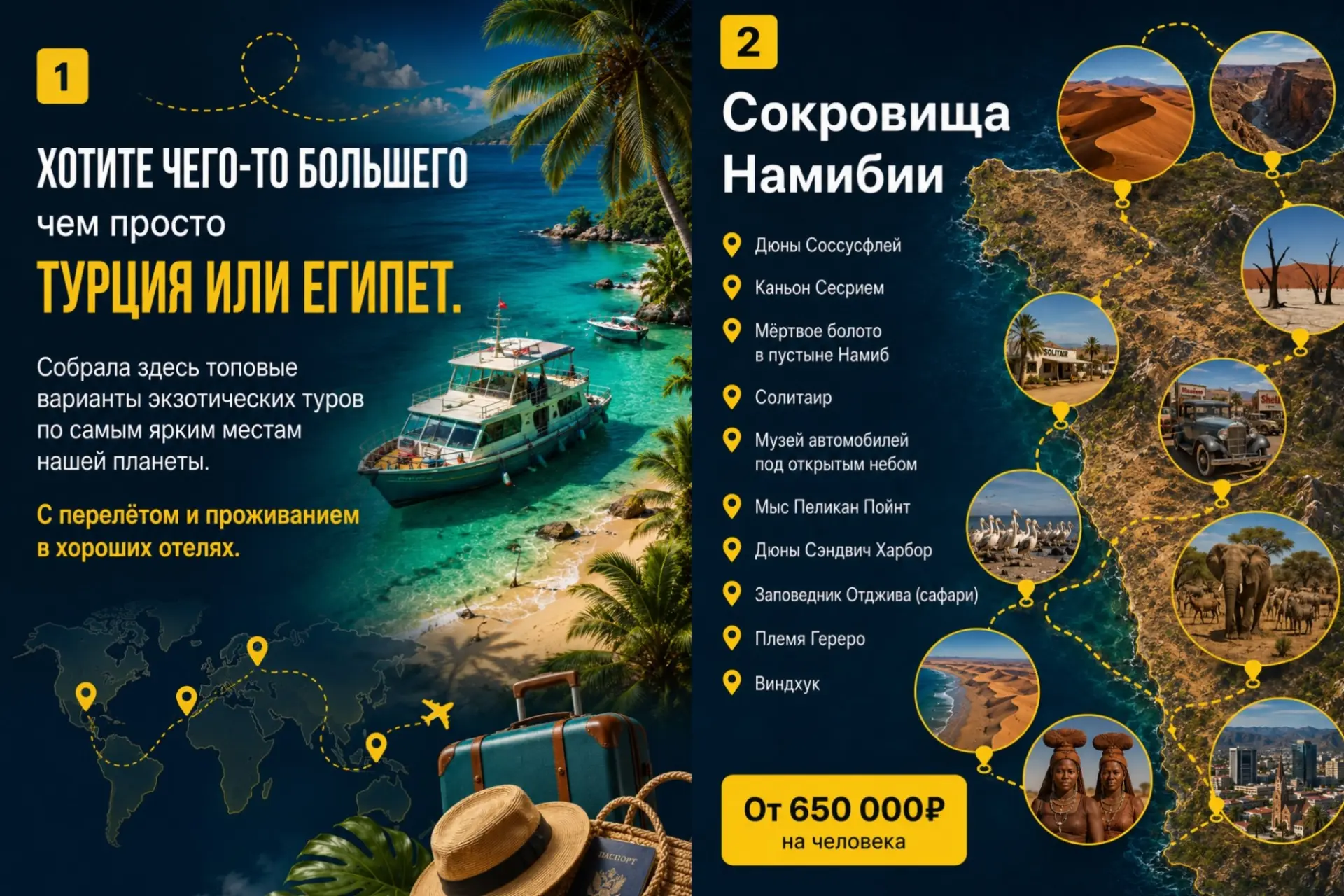 Хотите в незабываемое путешествие, но не желаете отдыхать на банальных курортах или у вас нет компан
