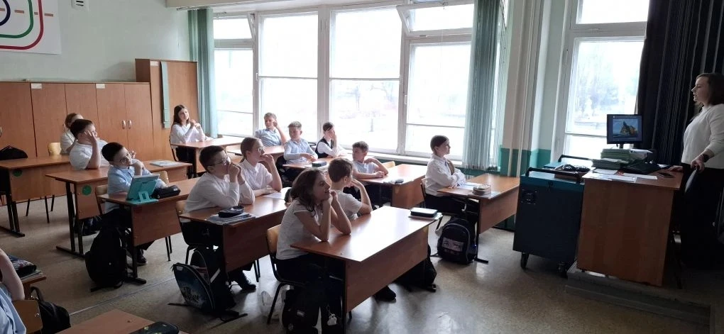 Сегодня в нашей школе произошло важное и познавательное событие! Советник директора по воспитанию Са