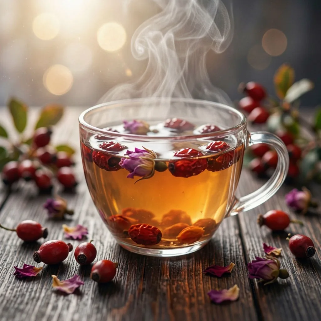 🍵ЧАЙ ИЗ ПЛОДОВ ШИПОВНИКА: