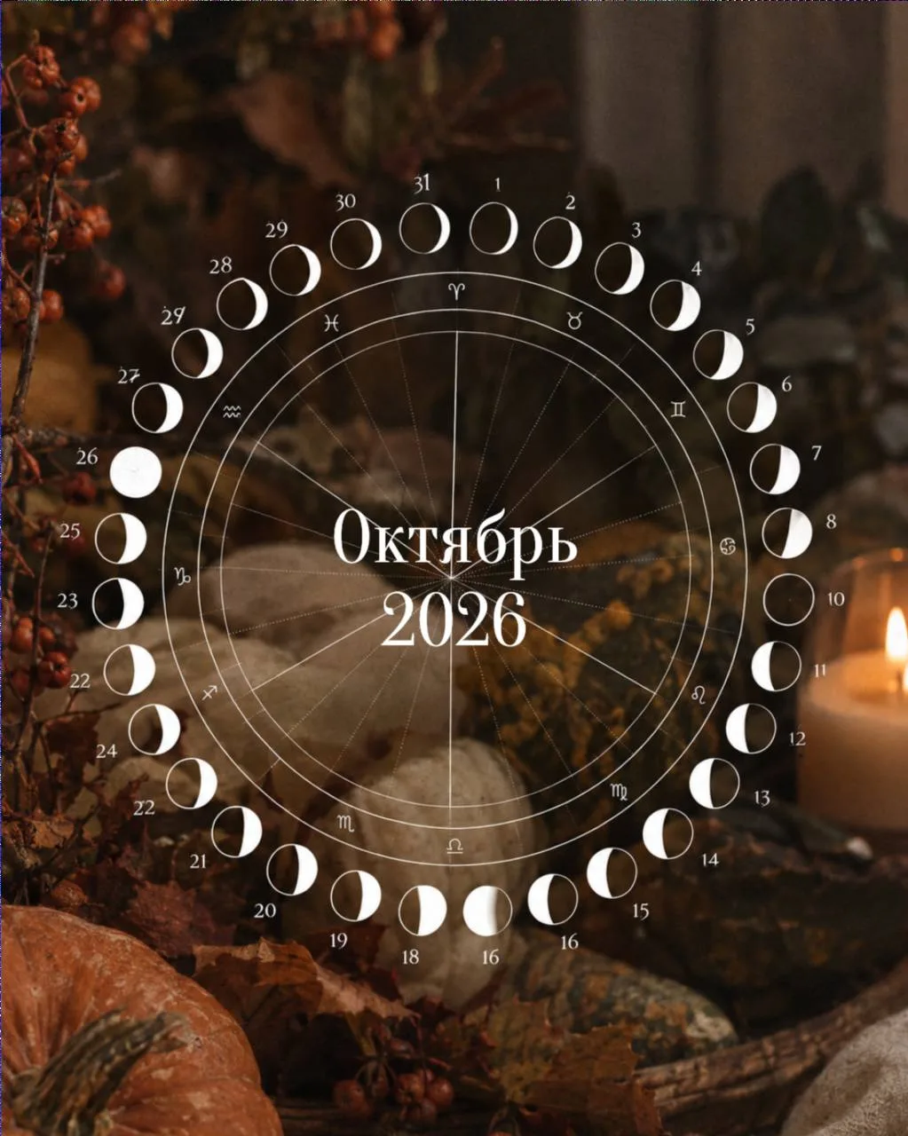 Лунный календарь — ещё один способ свериться с ритмами сада 🌙