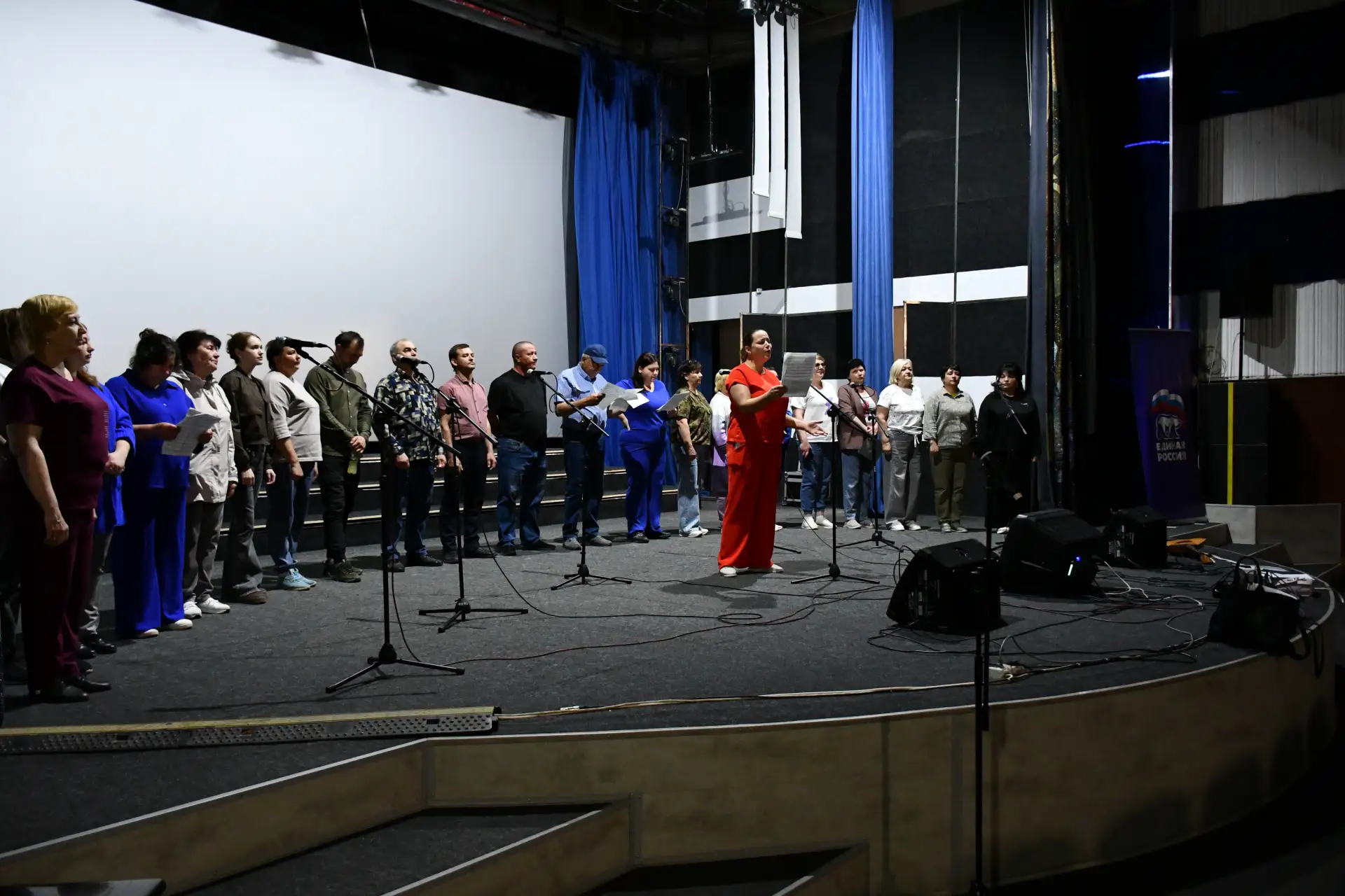 🎶У нас продолжаются занятия сводного хора работников культуры