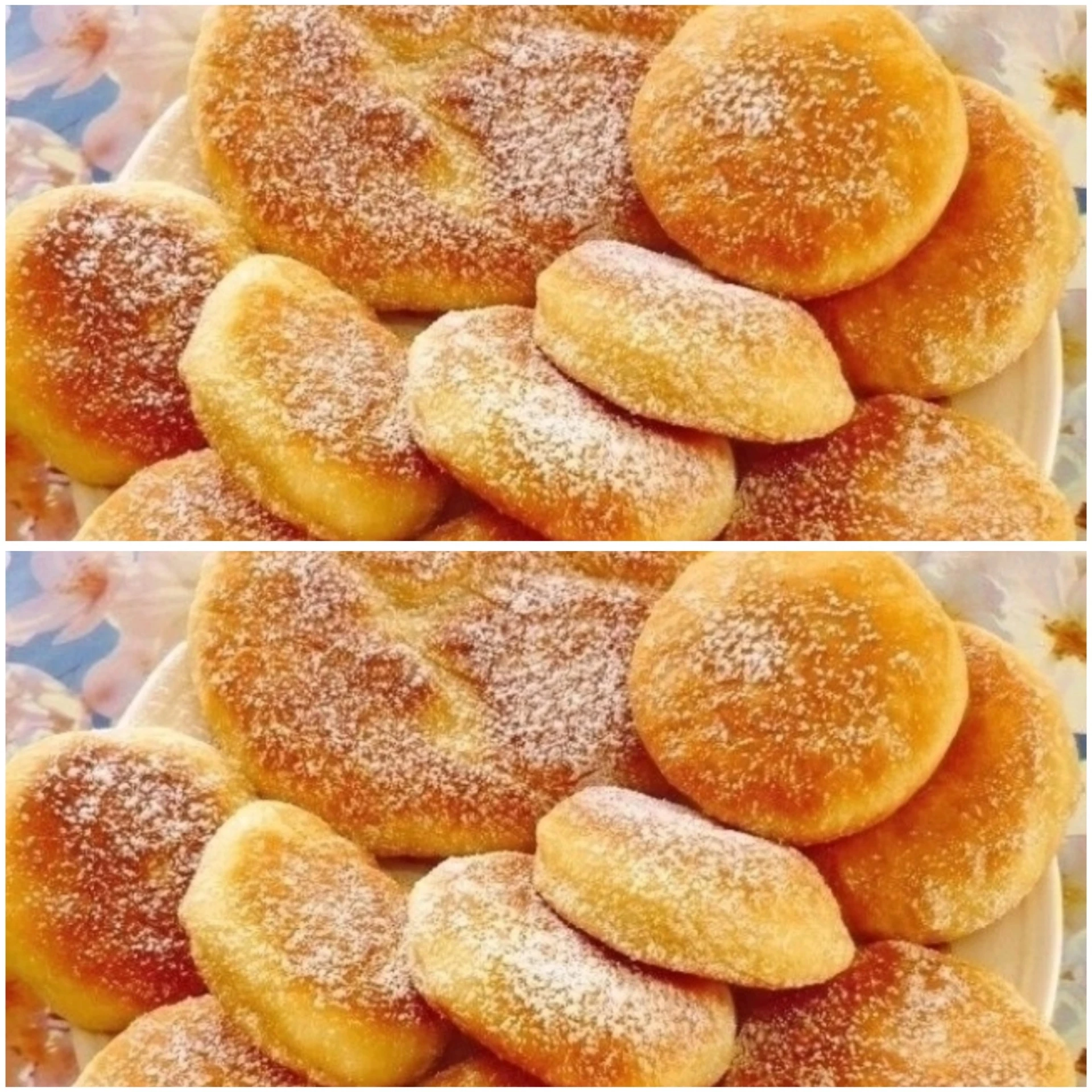 Пышки на сметане по бабушкиному рецепту 😘