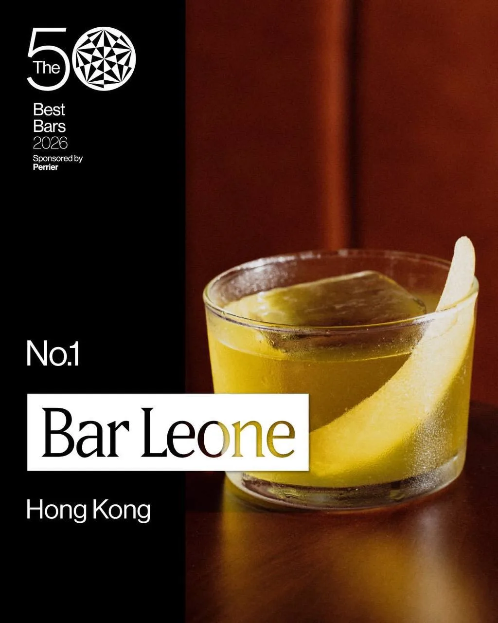 Гонконгский Bar Leone вновь стал лучшим баром мира по версии 50 Best Bars.