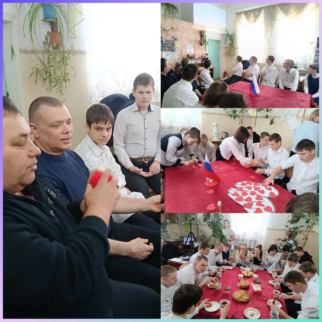 "Живая память сердца" час мужества прошел для воспитанников ГКОУ "Лемешкинской школы- и...