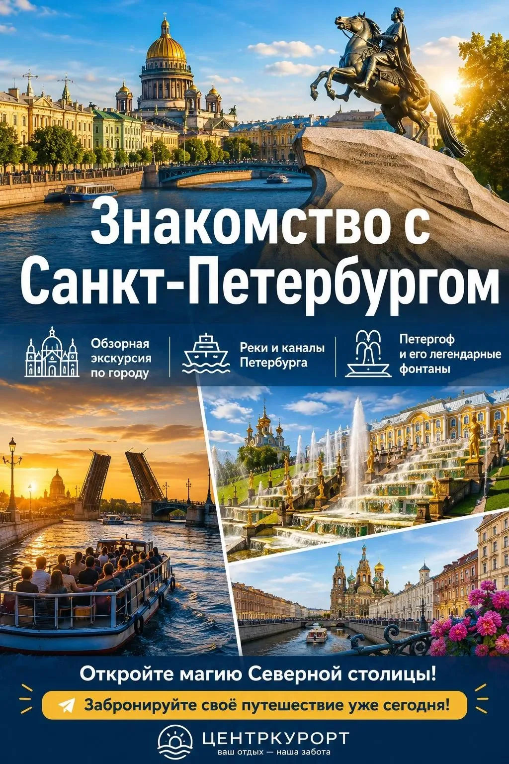 🎉 Знакомство с Петербургом: откройте магию Северной столицы из Уфы! 🎉