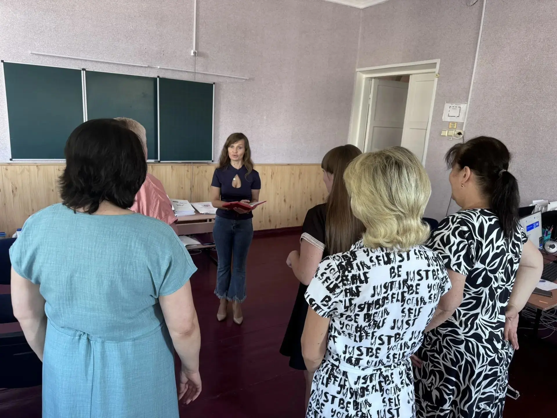 В Центрально-Городском районе Горловки прошла встреча с трудовым коллективом