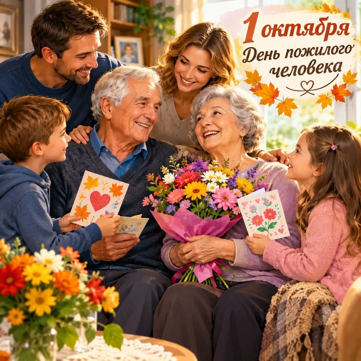 С ДНЁМ ПОЖИЛОГО ЧЕЛОВЕКА!