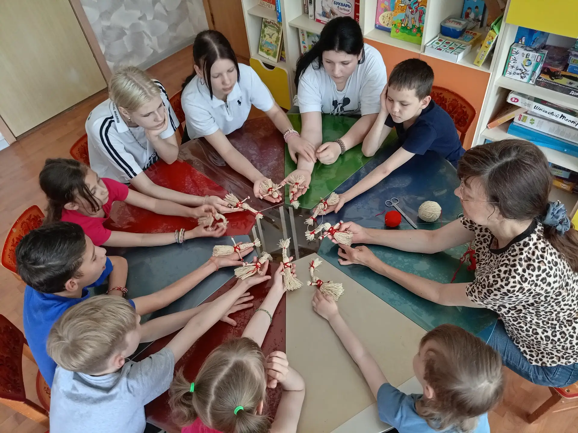 В Георгиевском реабилитационном центре «Аист» ожили куклы: