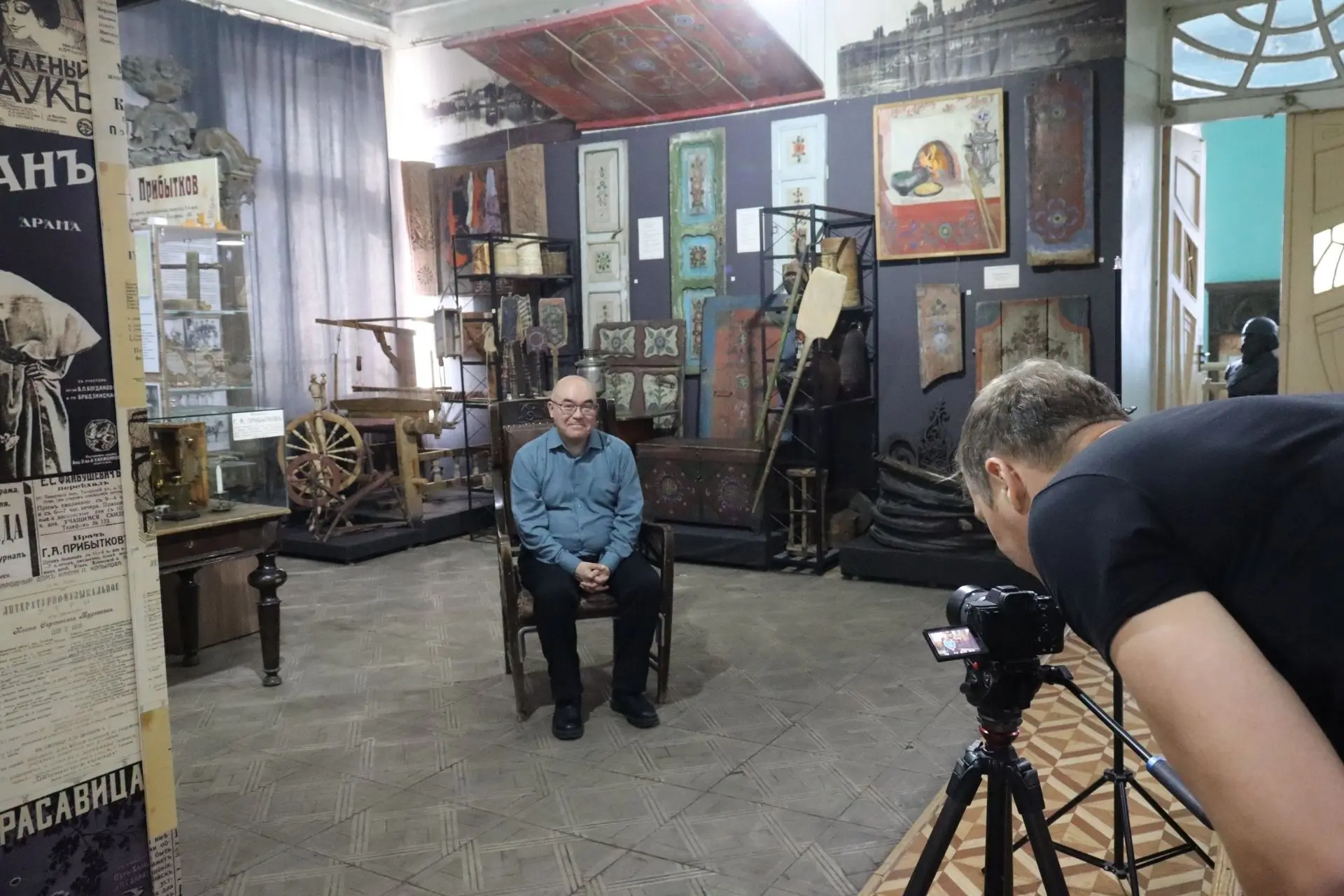 В рубрике "Бийск в лицах" - Дмитрий Ерошкин ⁣ 📣18 мая отмечается Международный день музеев. Сегодня 