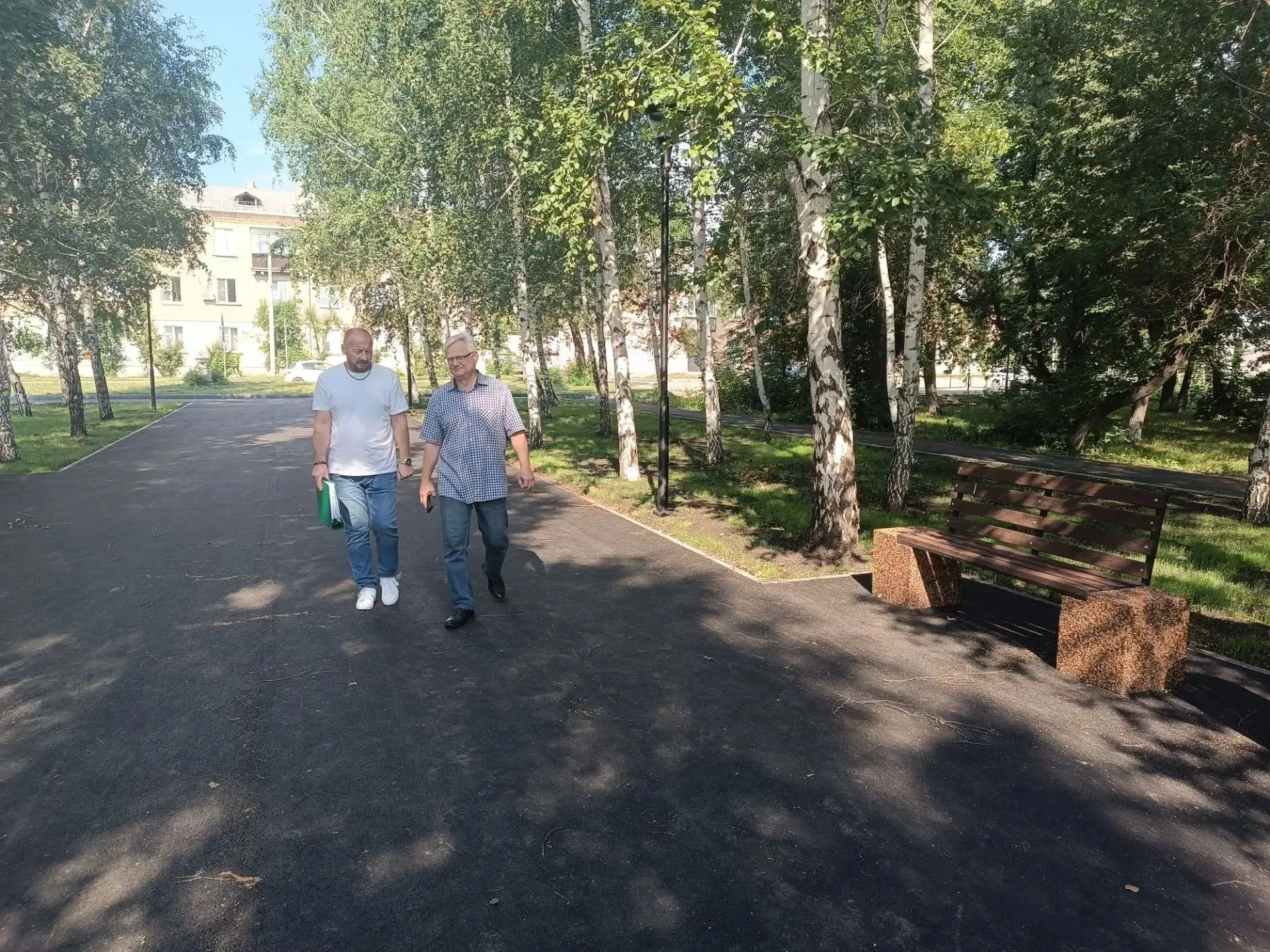 Миасское | Копейск | Челябинск🏡

В Копейске продолжается благоустройство общественных пространств 
