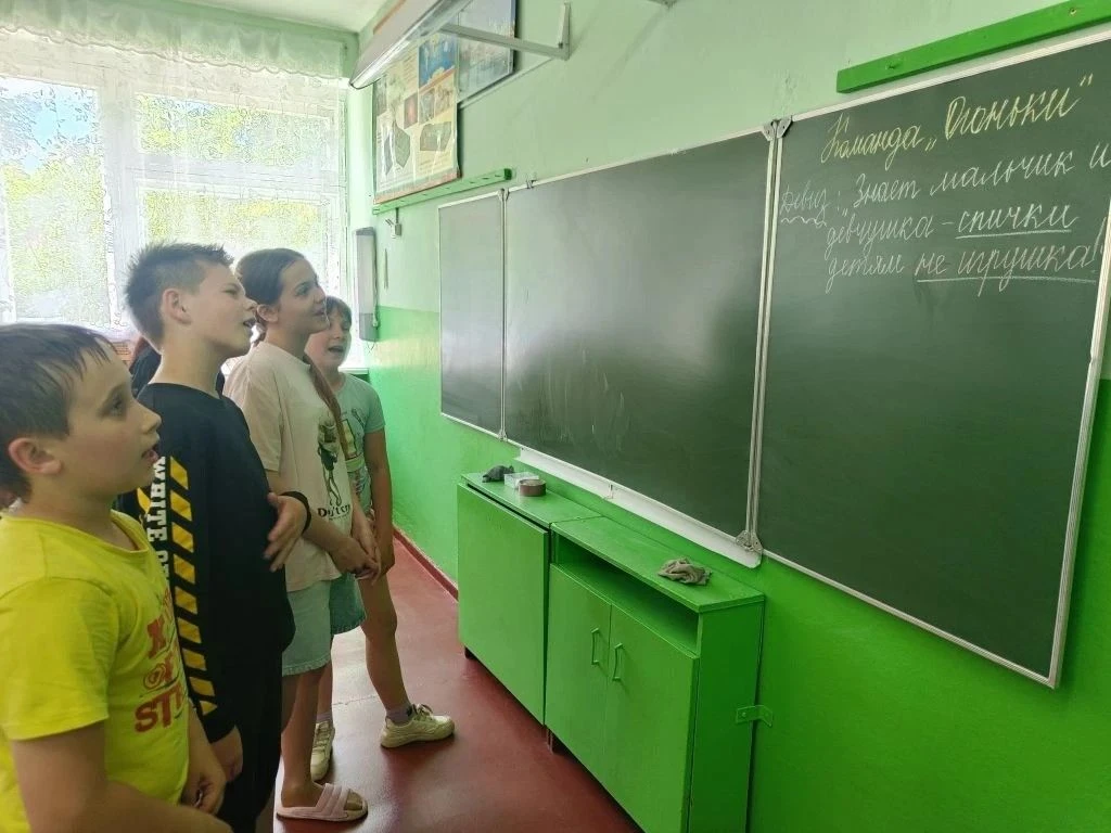 11 июня в нашем летнем лагере с целью закрепления знаний о пожарной безопасности, привития навыков о