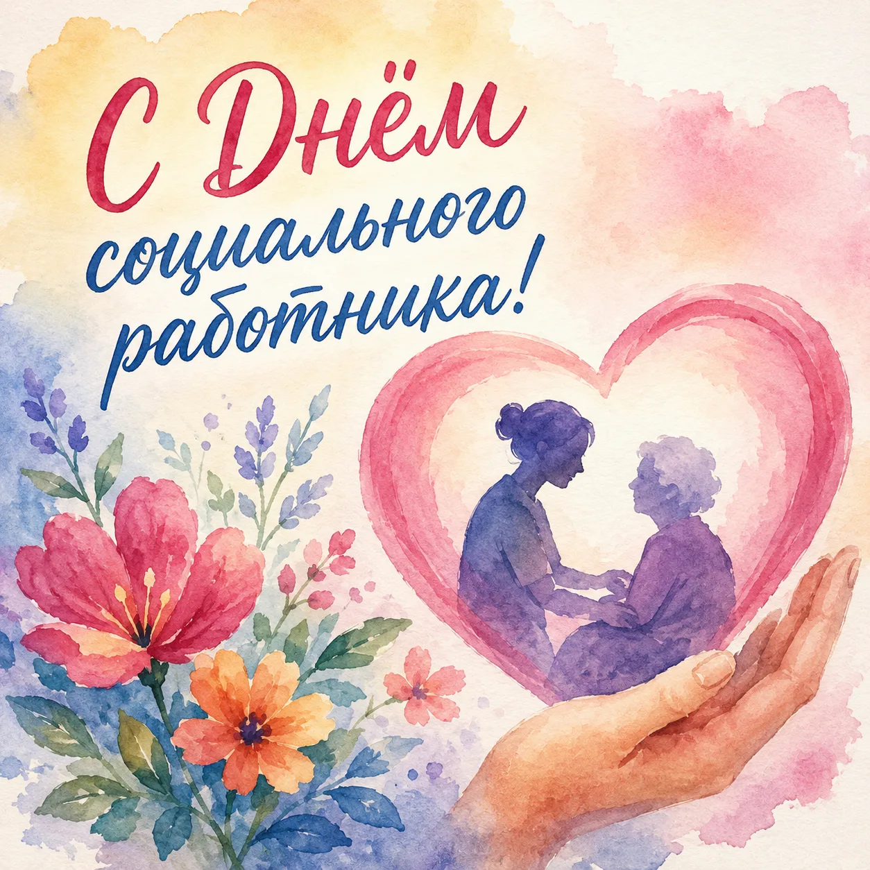Центр социальной поддержки населения города Стрежевого поздравлят всех работников социа...