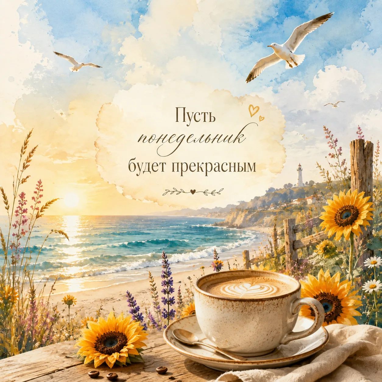 ☀ Лёгкого старта и яркой недели!