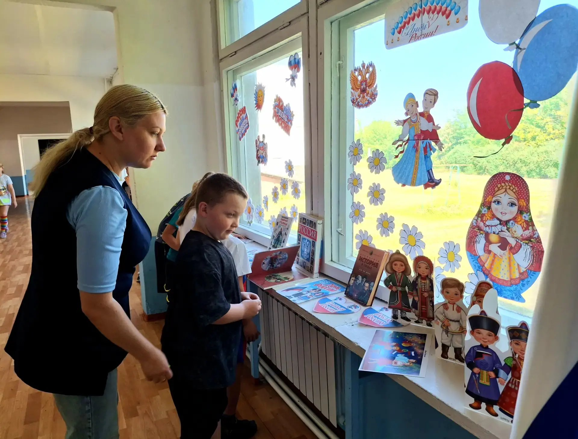💥Сегодня в пришкольном лагере заведующей сельской библиотекой Горбатовой Н.А. была организована выс