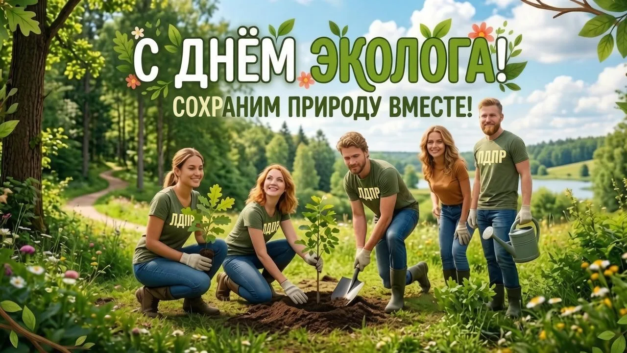 🌿 Заботимся о природе вместе с ЛДПР