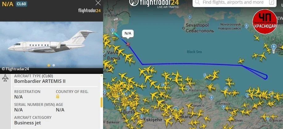 👀 За нами снова следят: иностранный самолёт ведёт разведку в Чёрном море около Кубани

Воздушное ра