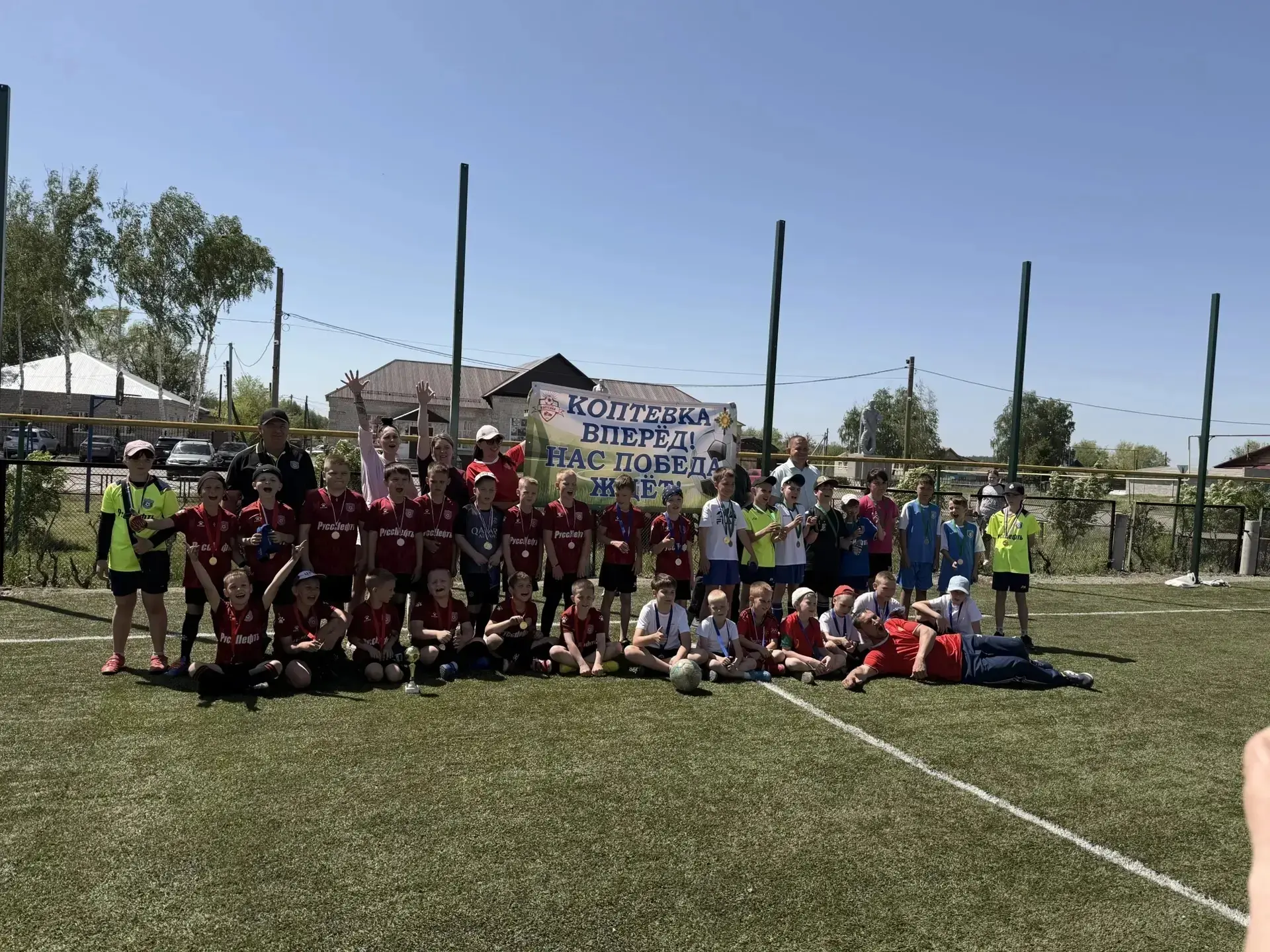 ⚽️ Турнир на строящемся футбольном поле — эмоции, борьба и победа!