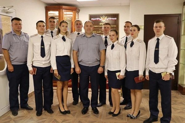 9 выпускников ведомственных ВУЗов пополнили ряды сотрудников пенитенциарного ведомства региона🇷🇺  