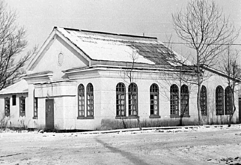 Здание банка в Аниве. 1960–1970.
