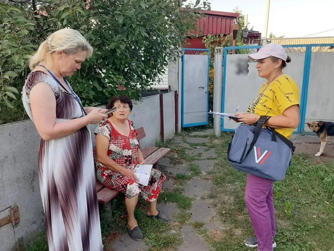 В Ольховатском районе c 22 августа проводят адресное информирование избирателей в рамка...