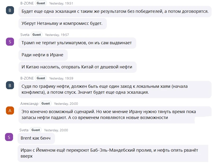 Когда мы и сами хорошо понимаем повестку дня👇
