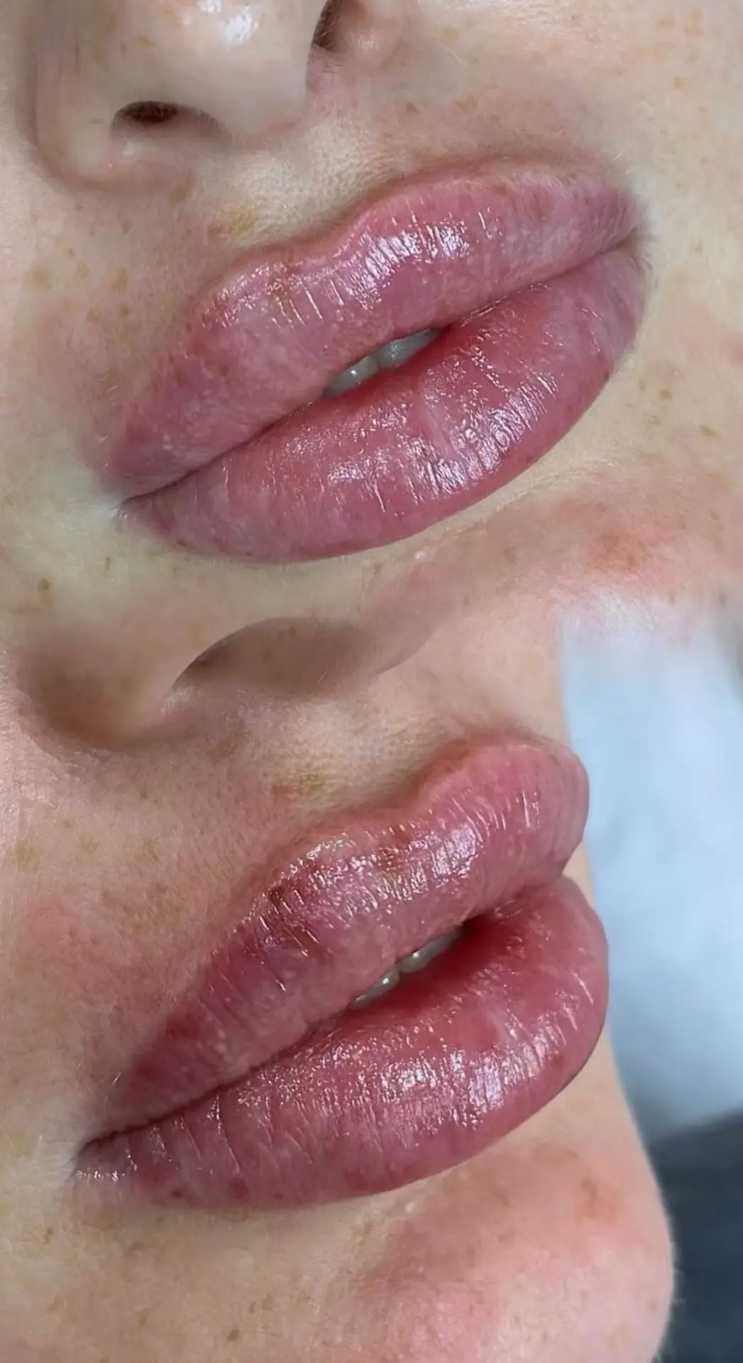 Делаю красивущие губы 👄