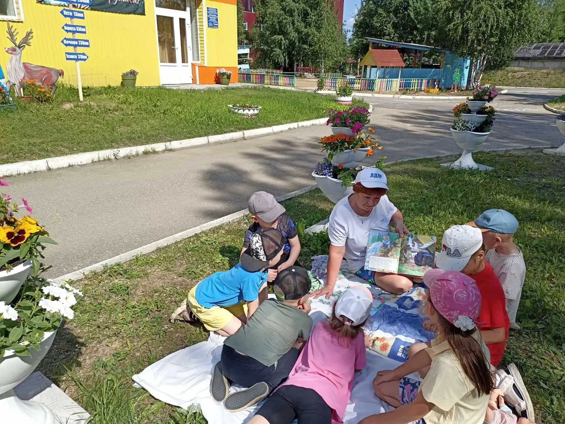 Тот случай, когда лето в детском саду удалось на славу!  Наша замечательная выдумщица Анна Николаевн