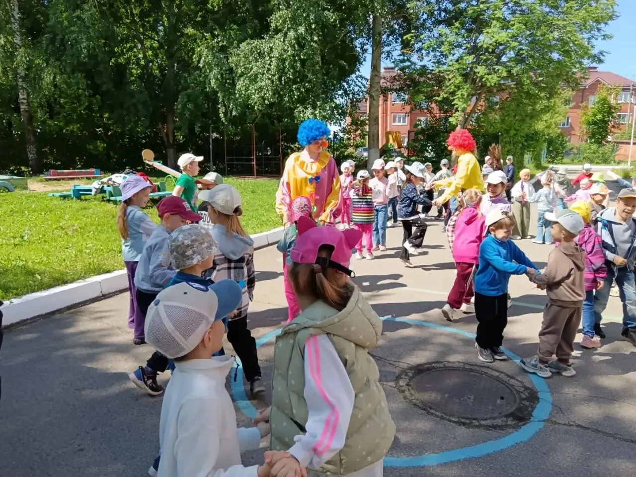👫День защиты детей в детском саду.