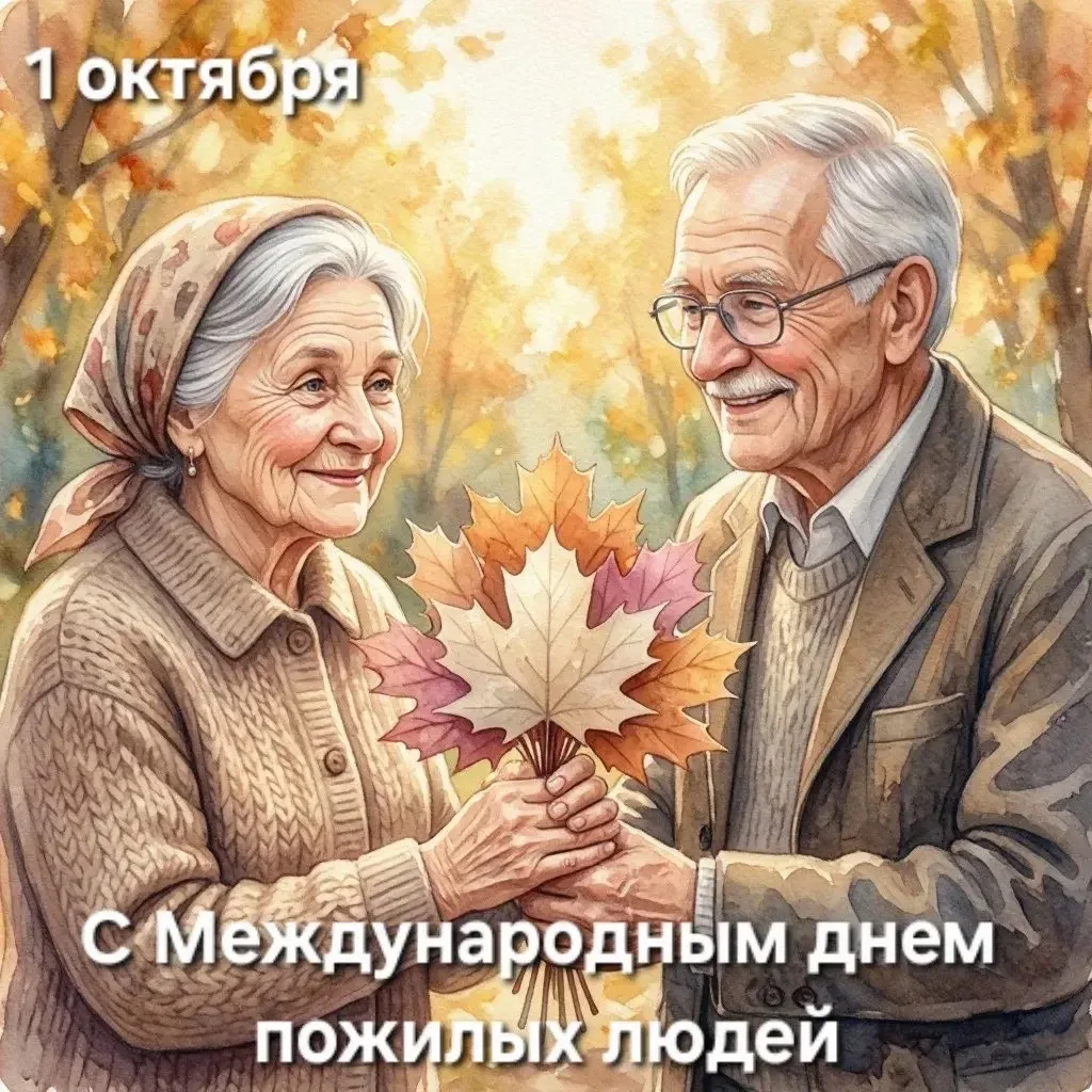 🌺Поздравляю наших дорогих жителей «серебряного» возраста с праздником!