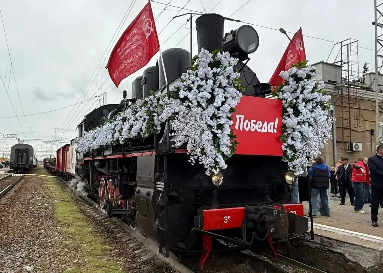 🚂 «Поезд Победы» в Невинномысске: история, которая оживает!  Невинномысск — город с великим сердцем!