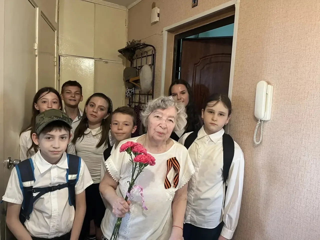 ⭐️В преддверии великого праздника Дня Победы в лицее прошла благотворительная патриотич...