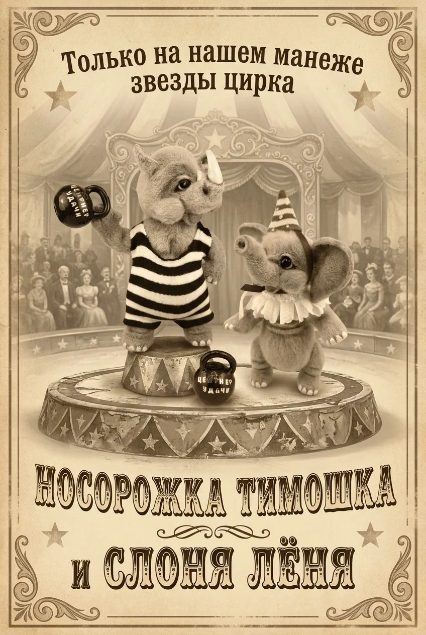🎪В цирке вновь аттракцион.