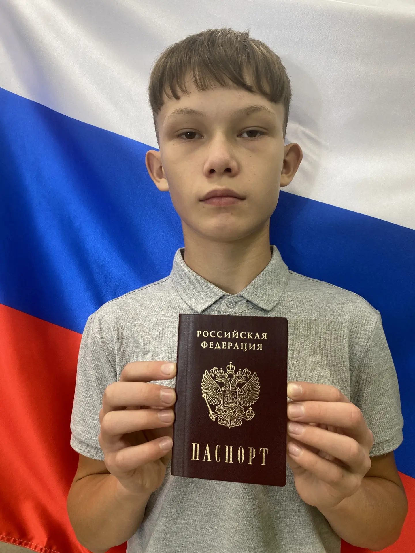 🇷🇺Ученик нашей школы Фарлукшин Айгиз получил свой главный документ - паспорт граждани...
