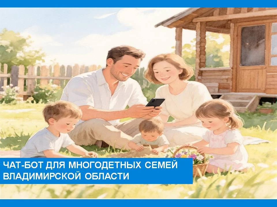 Напоминаем многодетным семьям города Коврова  🩵