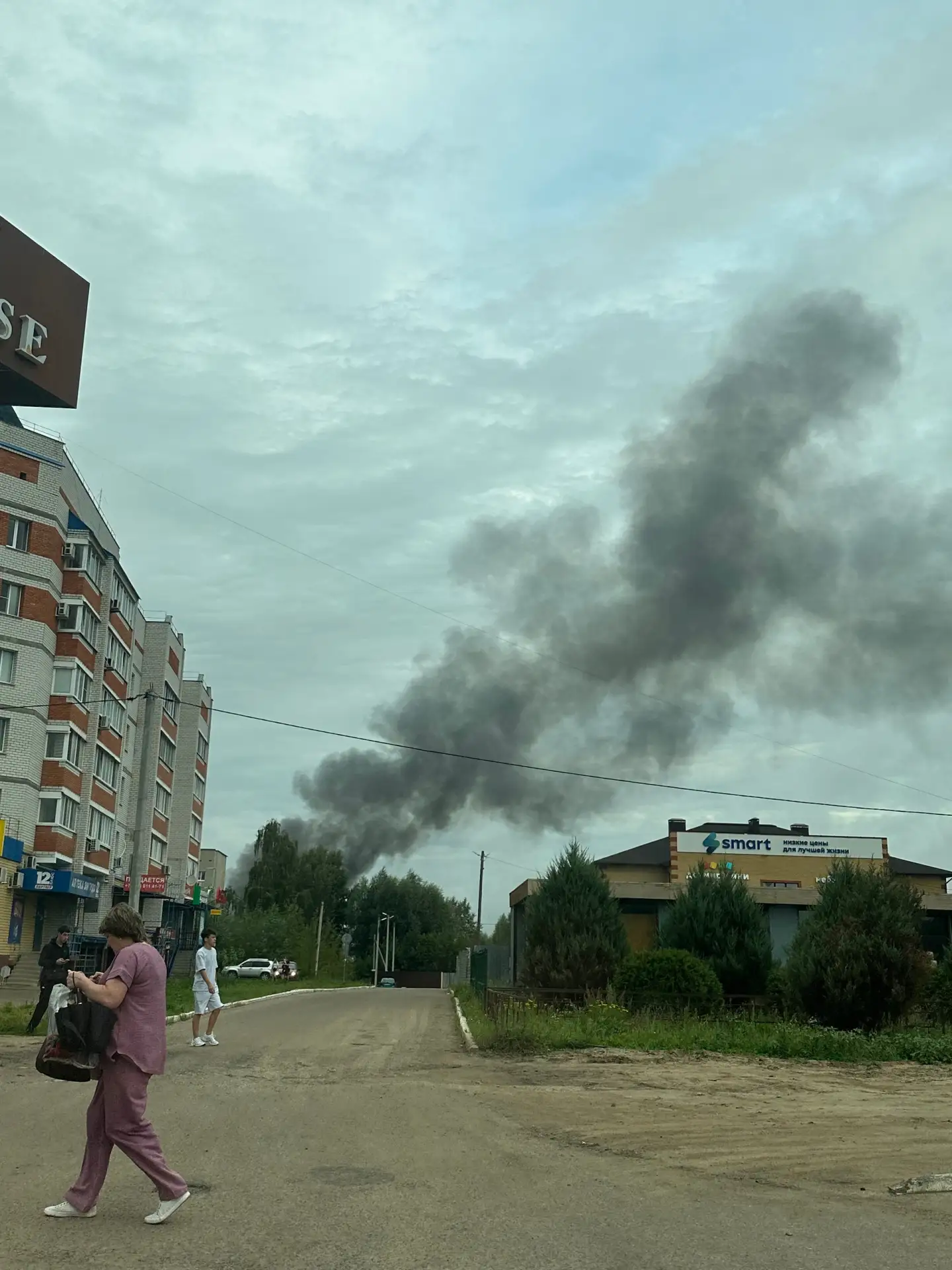 Что-то горит...