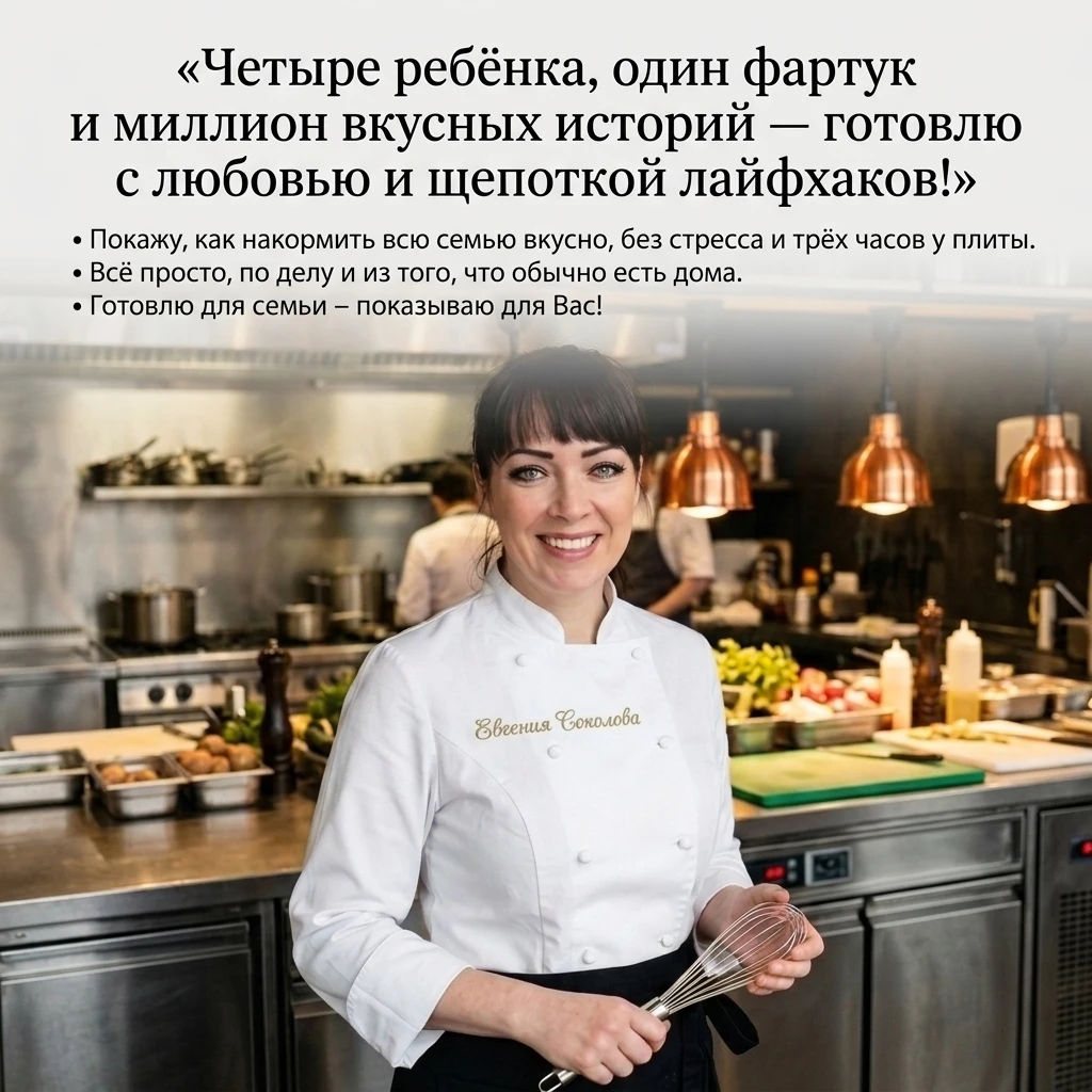 Как я, только что родившая четвёртого, умудряюсь кормить большую семью и ещё успевать д...