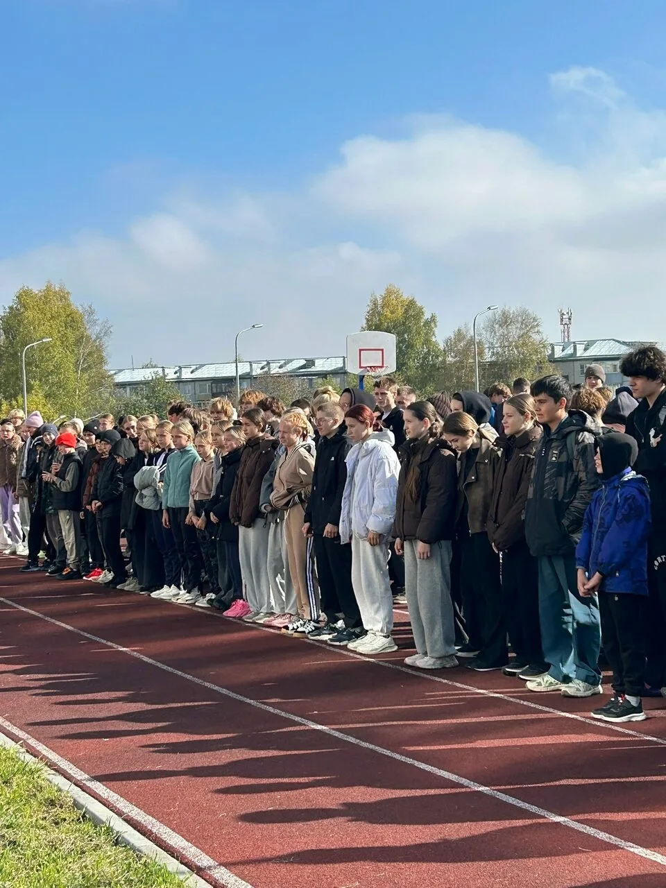 На спортивном стадионе школы № 8 в седьмой раз прошли муниципальные соревнования по лег...