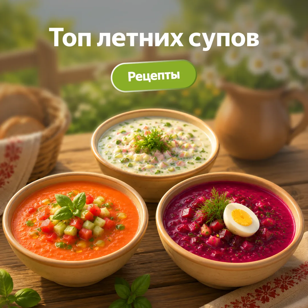 Собрали для вас подборку холодных летних супов, которые отлично спасают в зной: от клас...