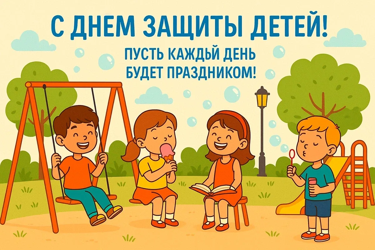 Международный день защиты детей — один из самых добрых и светлых праздников. Это день у...