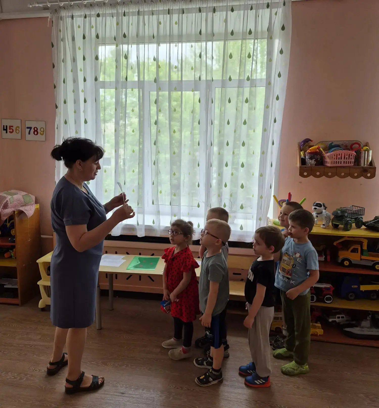В группе «Непоседы» прошло открытое итоговое занятие по ФЭМП (формирование элементарных...