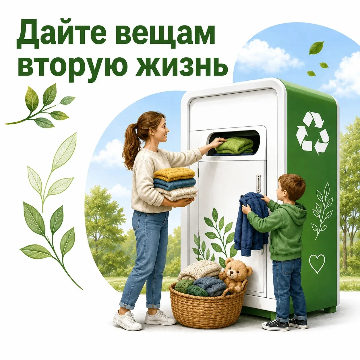Дайте вещам вторую жизнь с «Благодарным шкафом» — добрым и экологичным проектом! В Домодедово работа