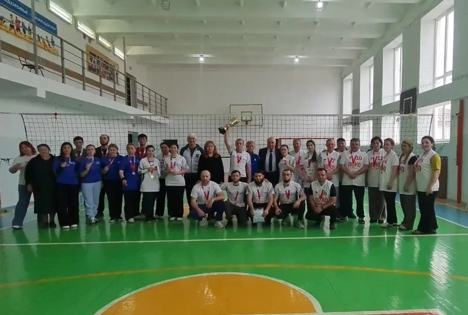 🚀В Баксанском районе прошли соревнования по волейболу, посвящённые Году единства народ...
