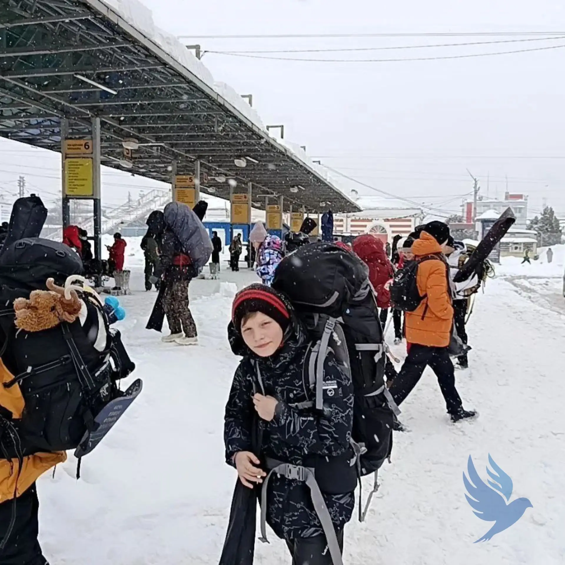 ⛷️ Спортивные сборы наших туристов  Каникулярная неделя для участников школьного турклуба прошла акт