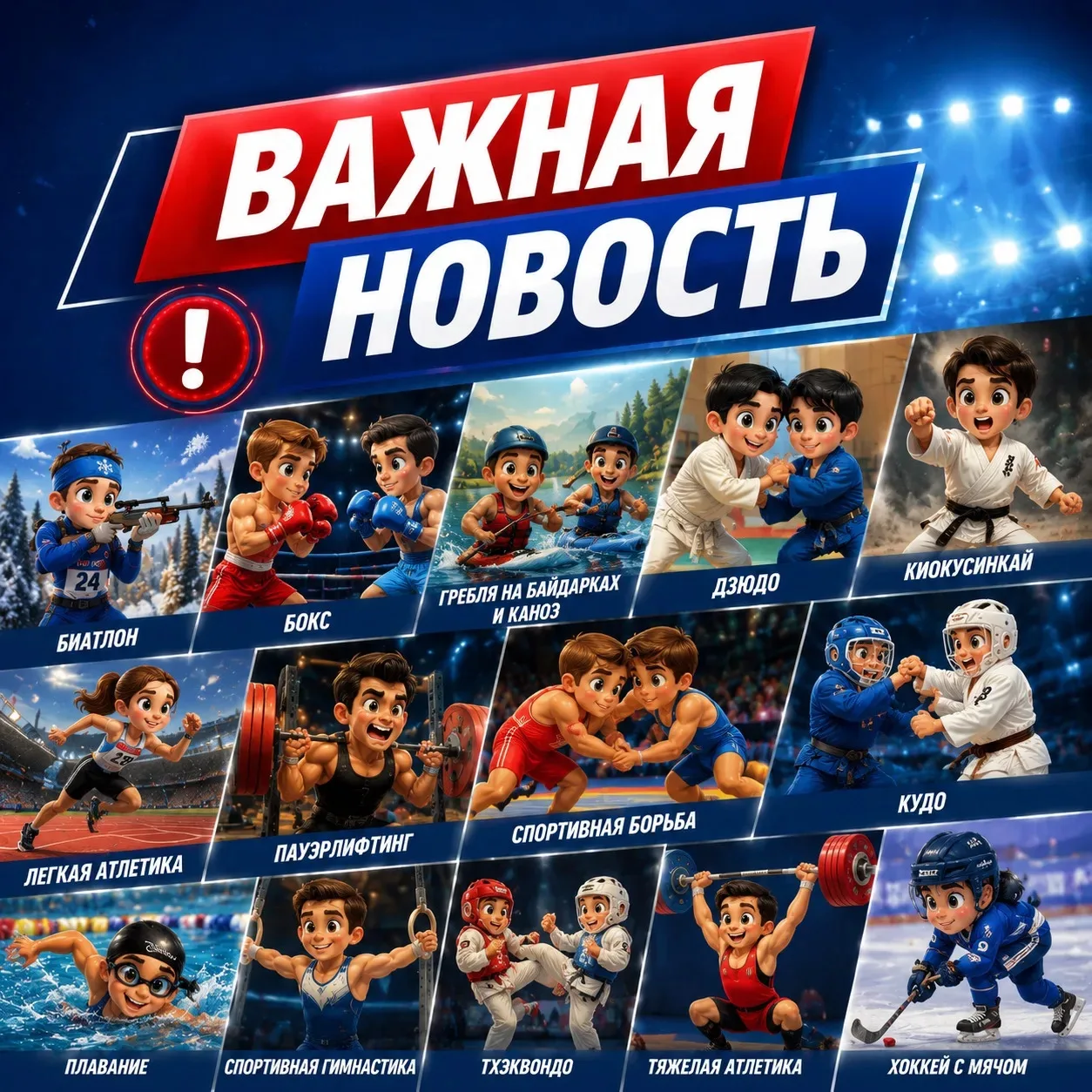 ⚡️ 14 видам спорта в Ульяновске присвоен статус базовых

Соотвествующее решение было принято комисси